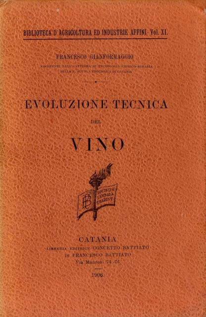 Evoluzione tecnica del vino.