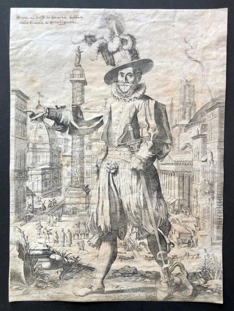Giovanni Alto (Johann Alten, Ioannes Altus) in piedi sul colle …