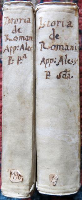 Historie delle guerre esterne de romani di Appiano Alessandrino. Prima …