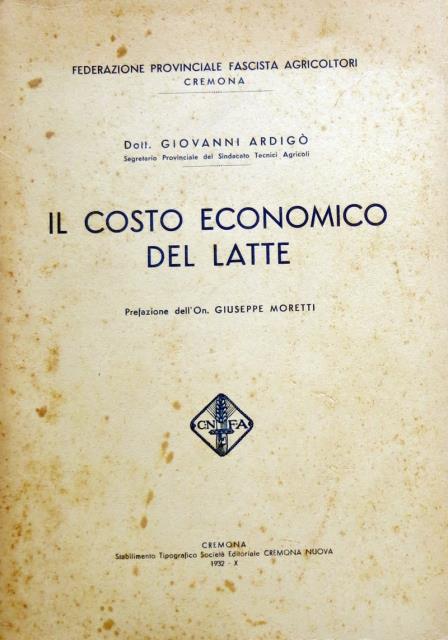 Il costo economico del latte.