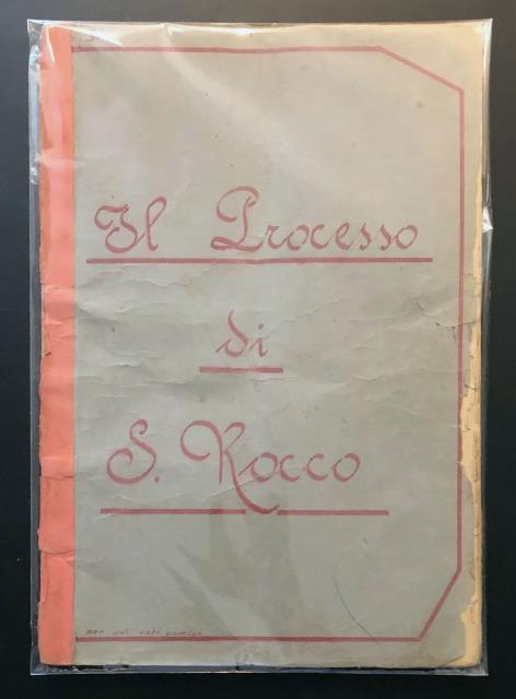 Il processo di San Rocco. (Il "Processo a Don Sculacciabuchi …