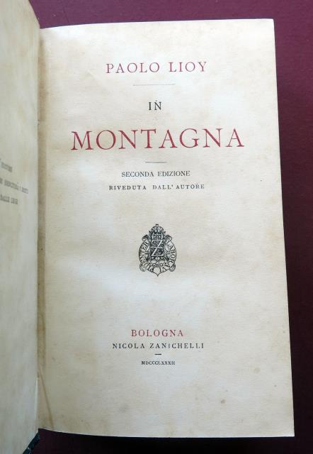 In montagna.