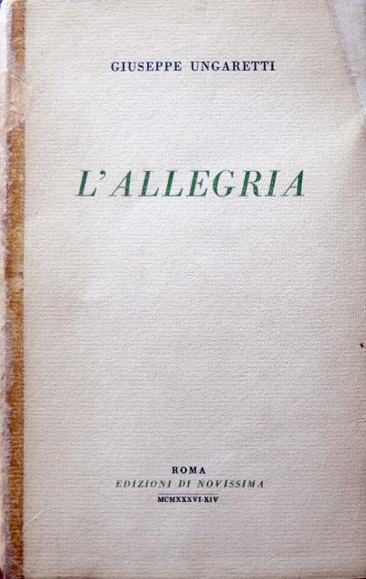 L'Allegria.