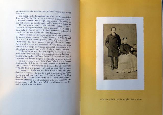 La Casa Editrice Adriano Salani. 1862 – 1962.