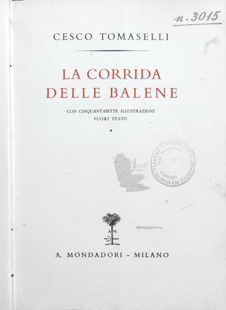 La corrida delle balene.