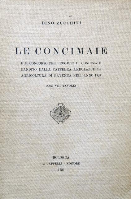 Le concimaie. E il concorso per progetti di concimaie bandito …