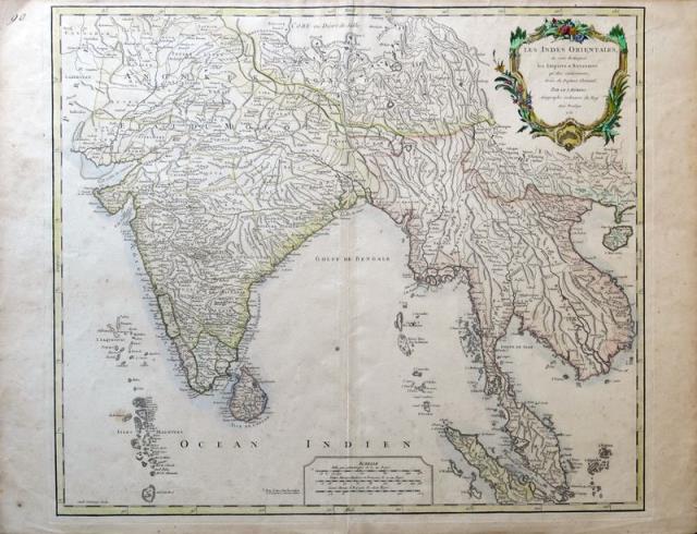 Les Indes orientales où sont distingués les Empires et Royaumes …