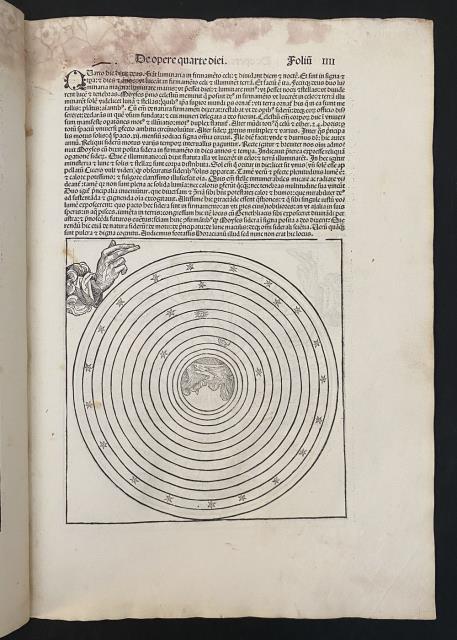 Liber Chronicarum. La creazione della natura. Dio Padre crea la …