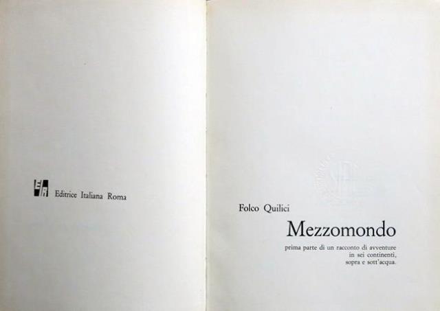 Mezzomondo. Prima parte di un racconto di avventure in sei …