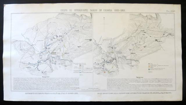 Movimento offensivo verso Sciuliù dal 17 al 22 Giugno 1855.