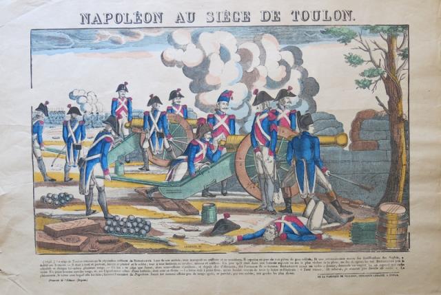 Napoleon au siége de Toulon.