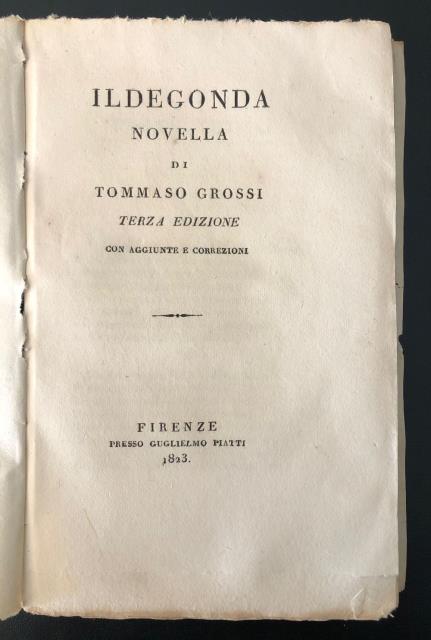 Novelle di Tommaso Grossi.