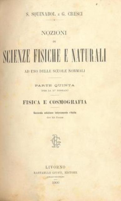 Nozioni di scienze fisiche e naturali ad uso delle Scuole …