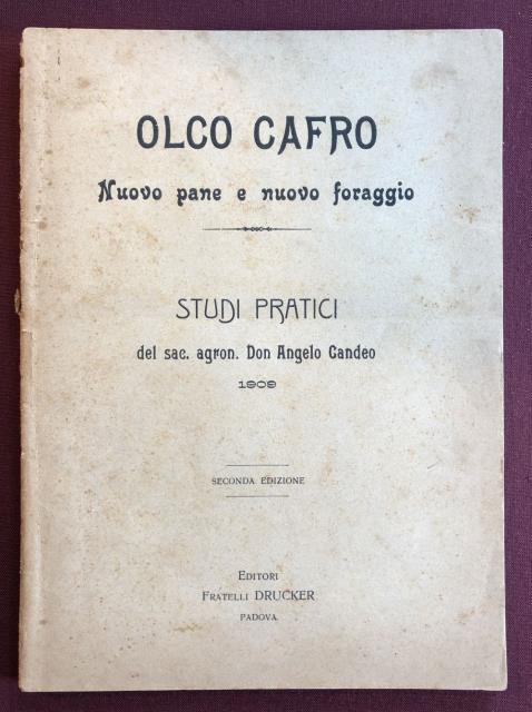 Olco Cafro. Nuovo pane e nuovo foraggio - Studi pratici …