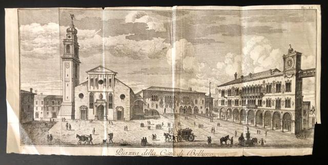 Piazza della Città di Belluno.
