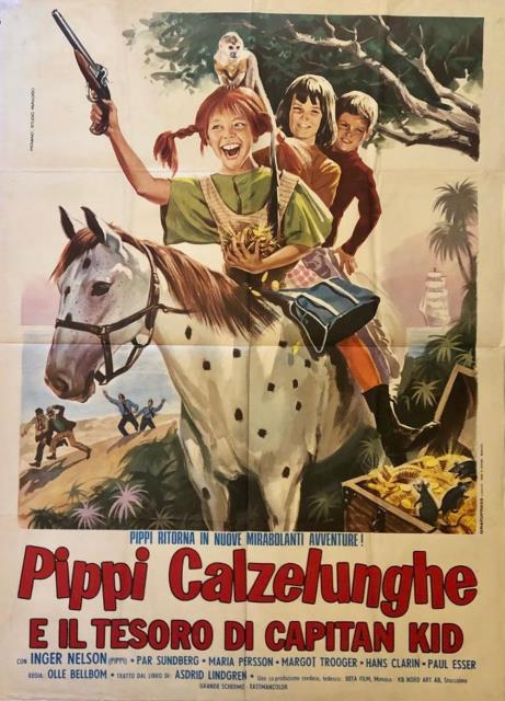 Pippi Calzelunghe e il tesoro di Capitan Kid.