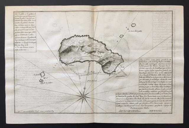 Plan de l'Isle Galita.