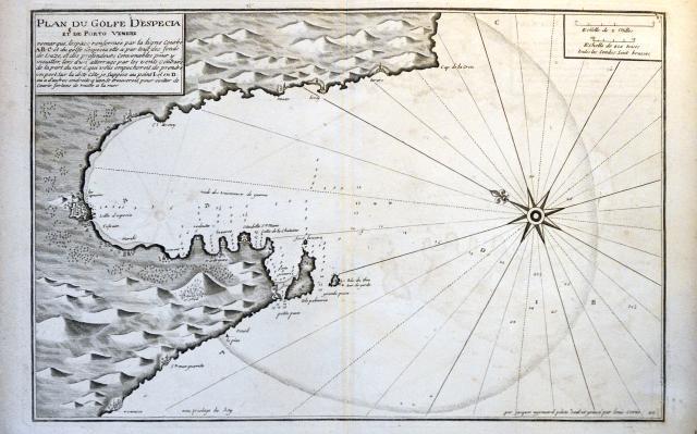 Plan du del Golfe D' Especia et de Porto Venere.