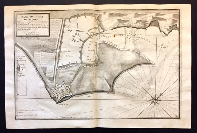 Plan du Port de Savone.