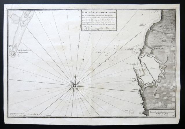 Plan du Port et Rade de Livourne.