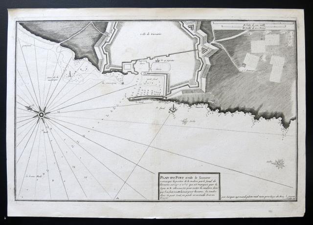 Plan du Port et Rade de Livourne.