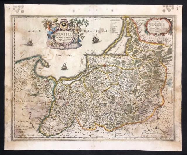 Prussia Accurate Descripta a Gasparo Henneberg Erlichhensi.