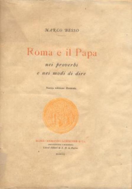 Roma e il papa nei proverbi e nei modi di …