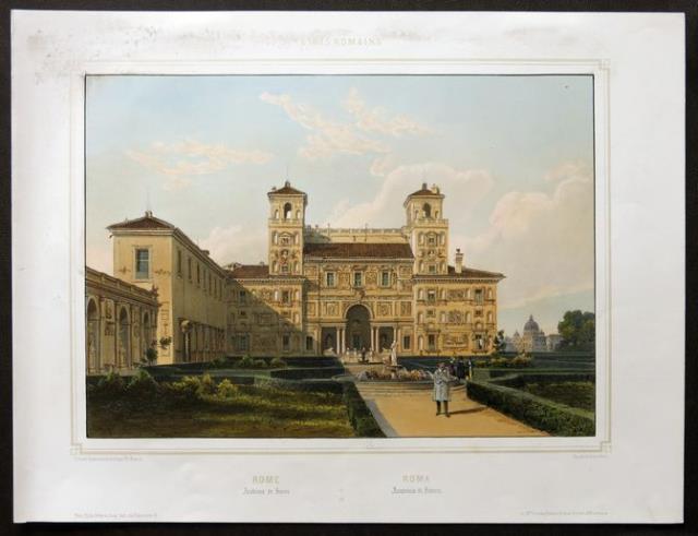 Rome. Académie de France / Accademia di Francia.