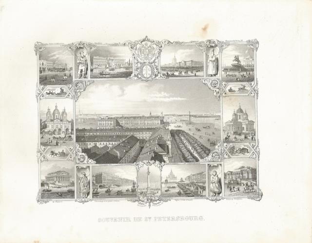 Souvenir de St. Petersbourg.