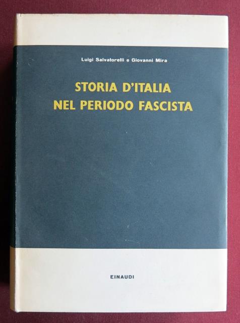 Storia d'Italia nel periodo fascista.