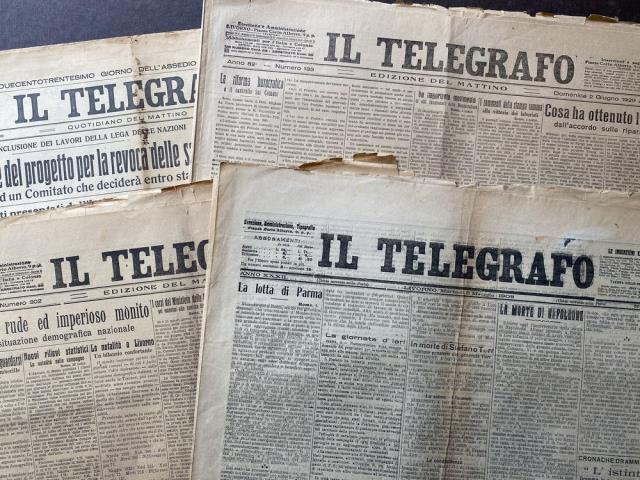 Titoli del 05 Maggio 1908 - 29 Dicembre 1929 - …