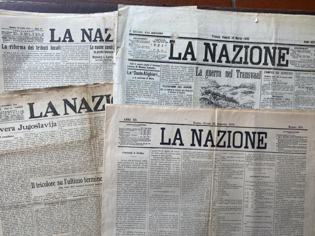 Titoli vari dal 22 Settembre 1870 al 31 Ottobre 1933.