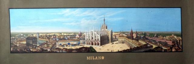 Veduta di Milano.