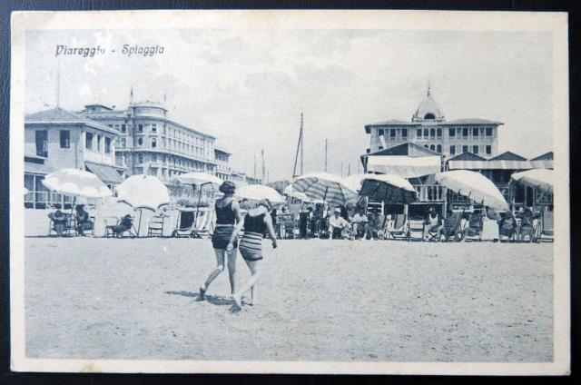 Viareggio. Spiaggia.