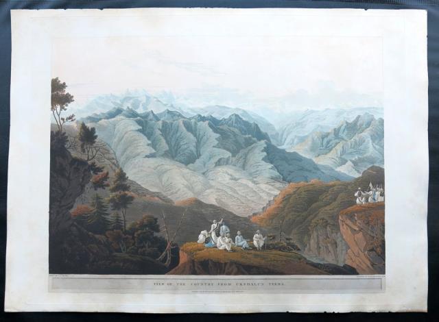 Views in the Himalaya Mountains (Viste sulle montagne dell’Himalaya). Tavola …
