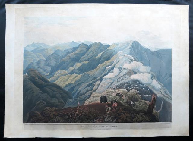 Views in the Himalaya Mountains (Viste sulle montagne dell’Himalaya). Tavola …