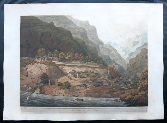 Views in the Himalaya Mountains (Viste sulle montagne dell’Himalaya). Tavola …