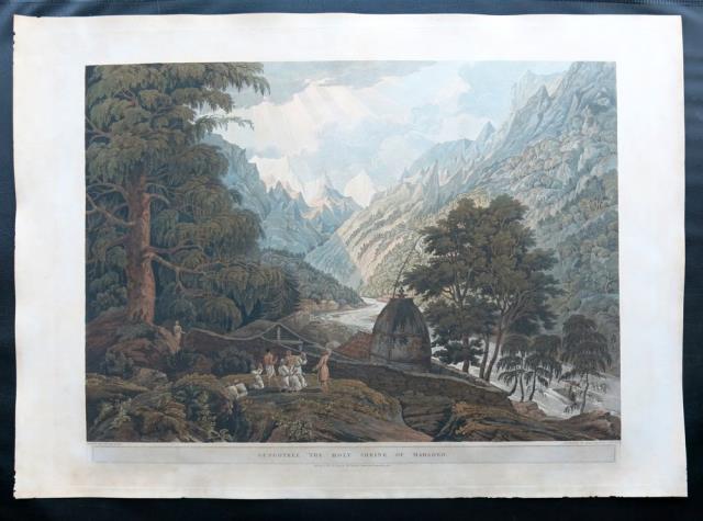 Views in the Himalaya Mountains (Viste sulle montagne dell’Himalaya). Tavola …