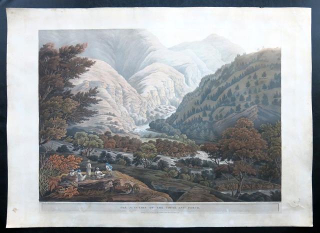 Views in the Himalaya Mountains (Viste sulle montagne dell’Himalaya). Tavola …