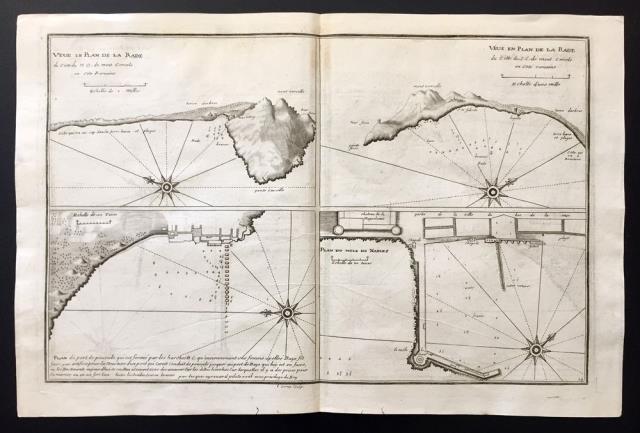 Vue en Plan de la Rade de Mont Cercele en …