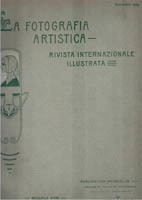 La fotografia Artistica. Rivista internazionale illustrata N.9