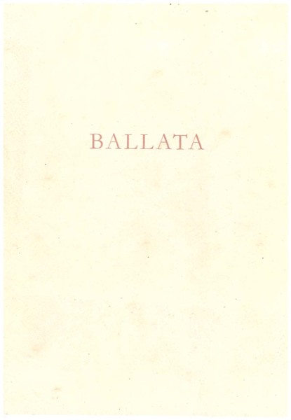 Ballata