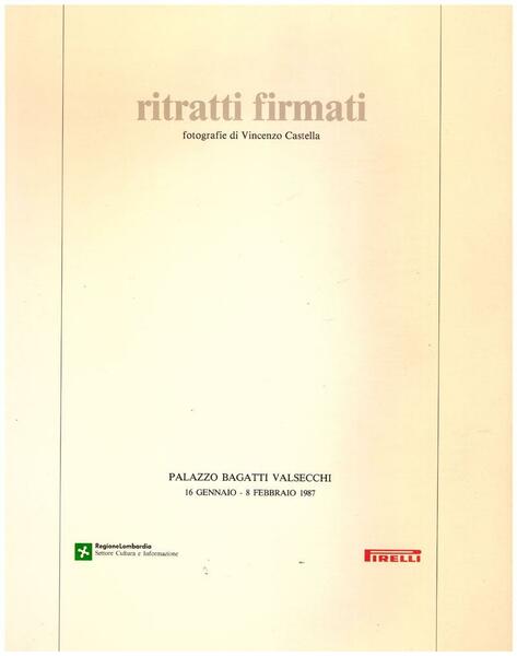 Ritratti firmati