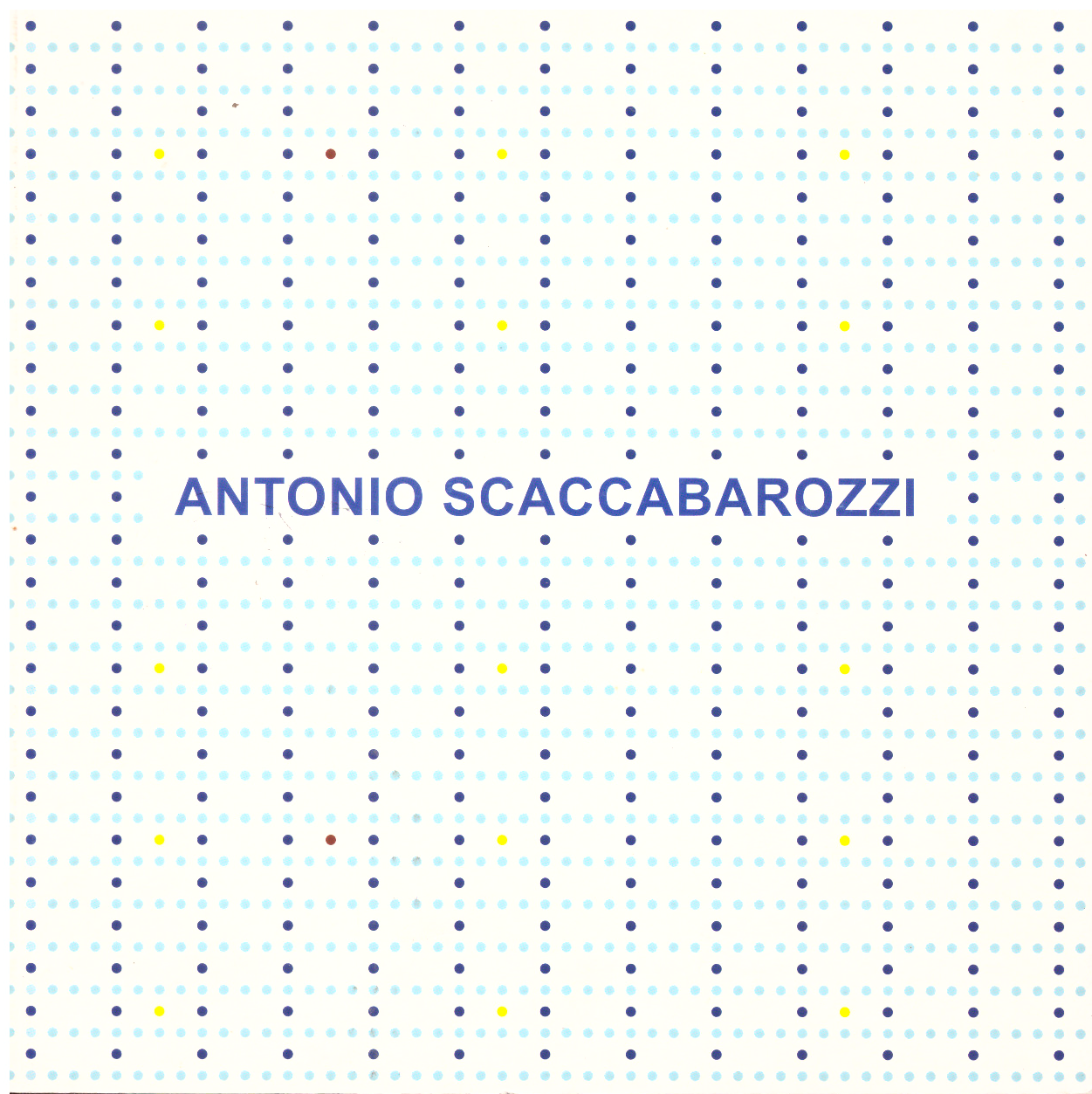 Antonio Scaccabarozzi Antologica 1965-2008