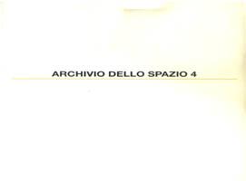 Archivio dello Spazio 4