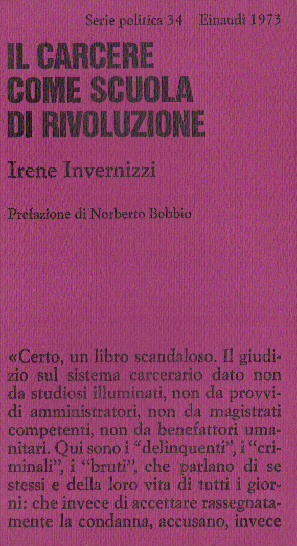 Il carcere come scuola di rivoluzione