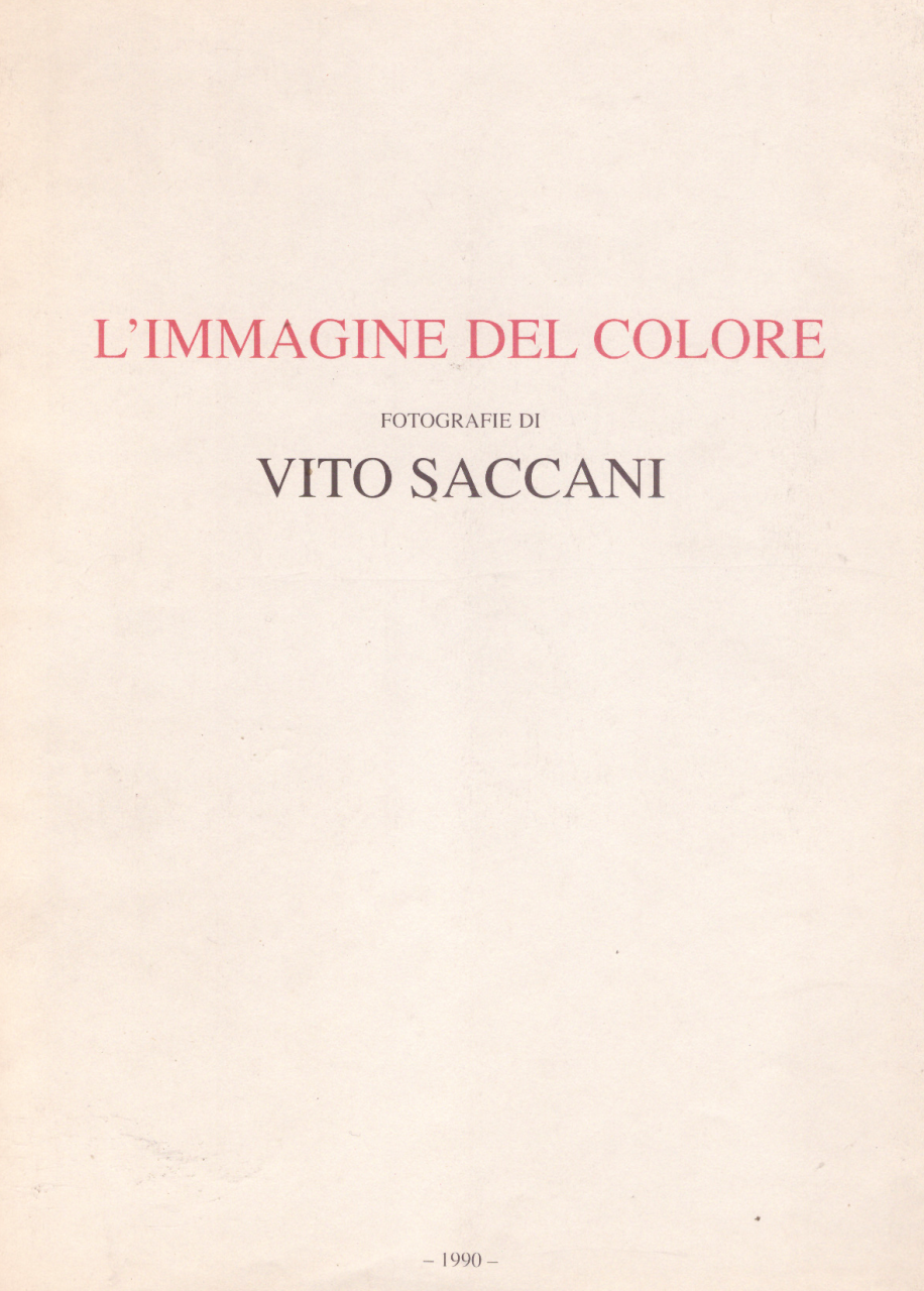 L'immagine del colore (firmato)