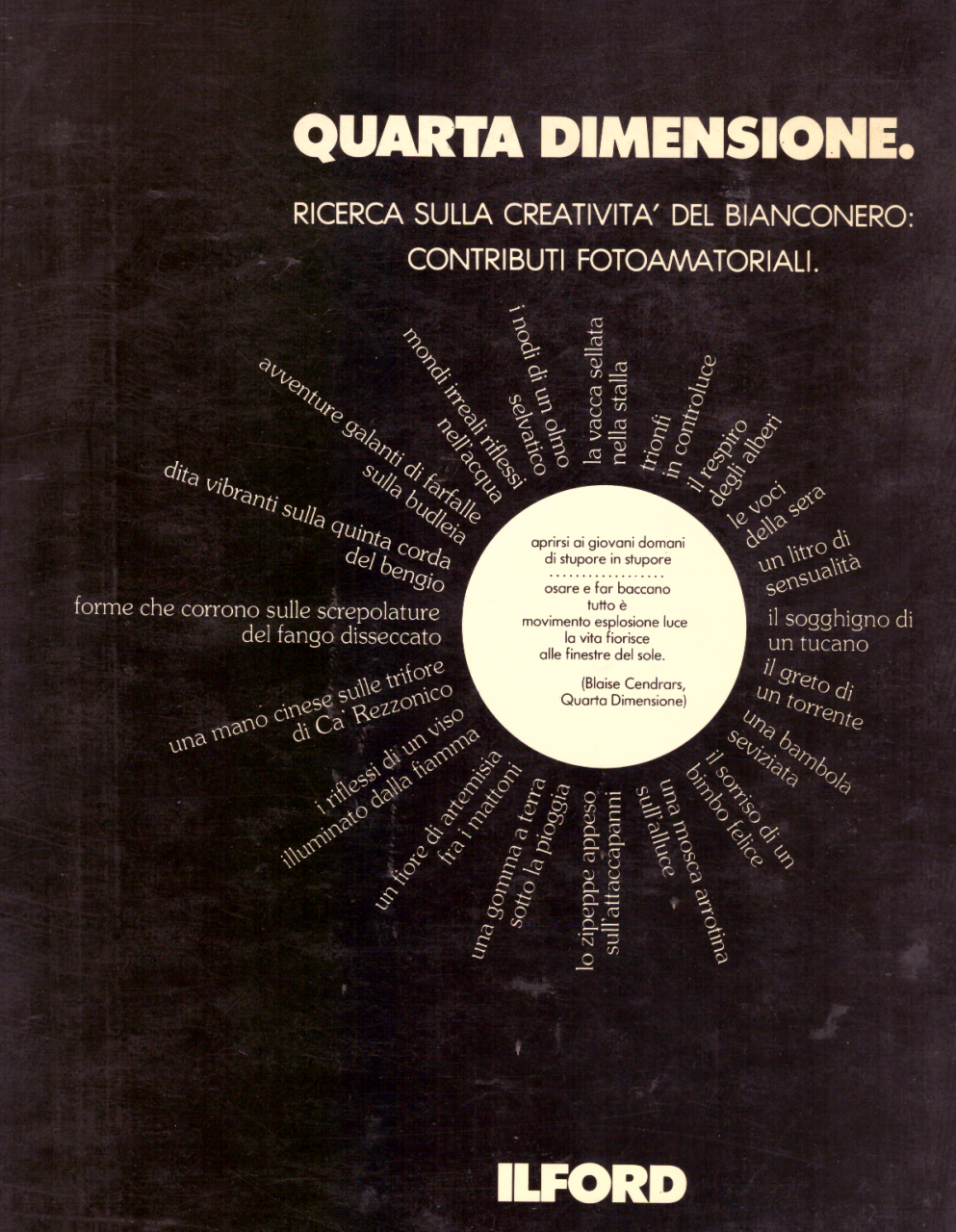 Quarta dimensione. Ricerca sulla creatività del bianconero