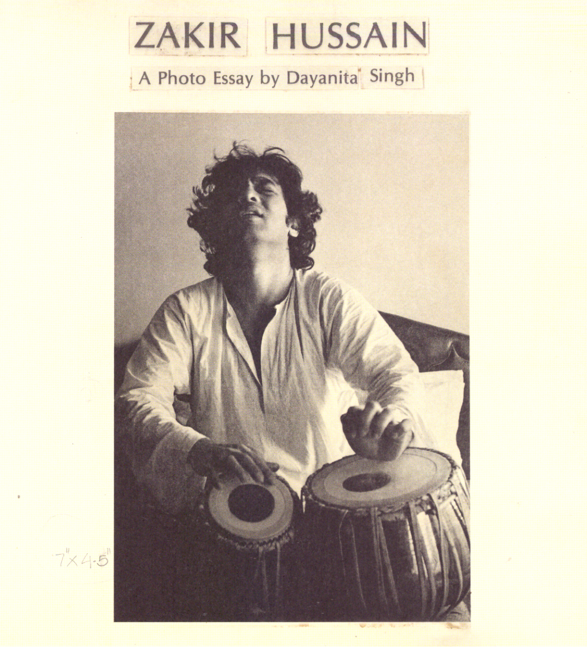 Zakir Hssain Maquette