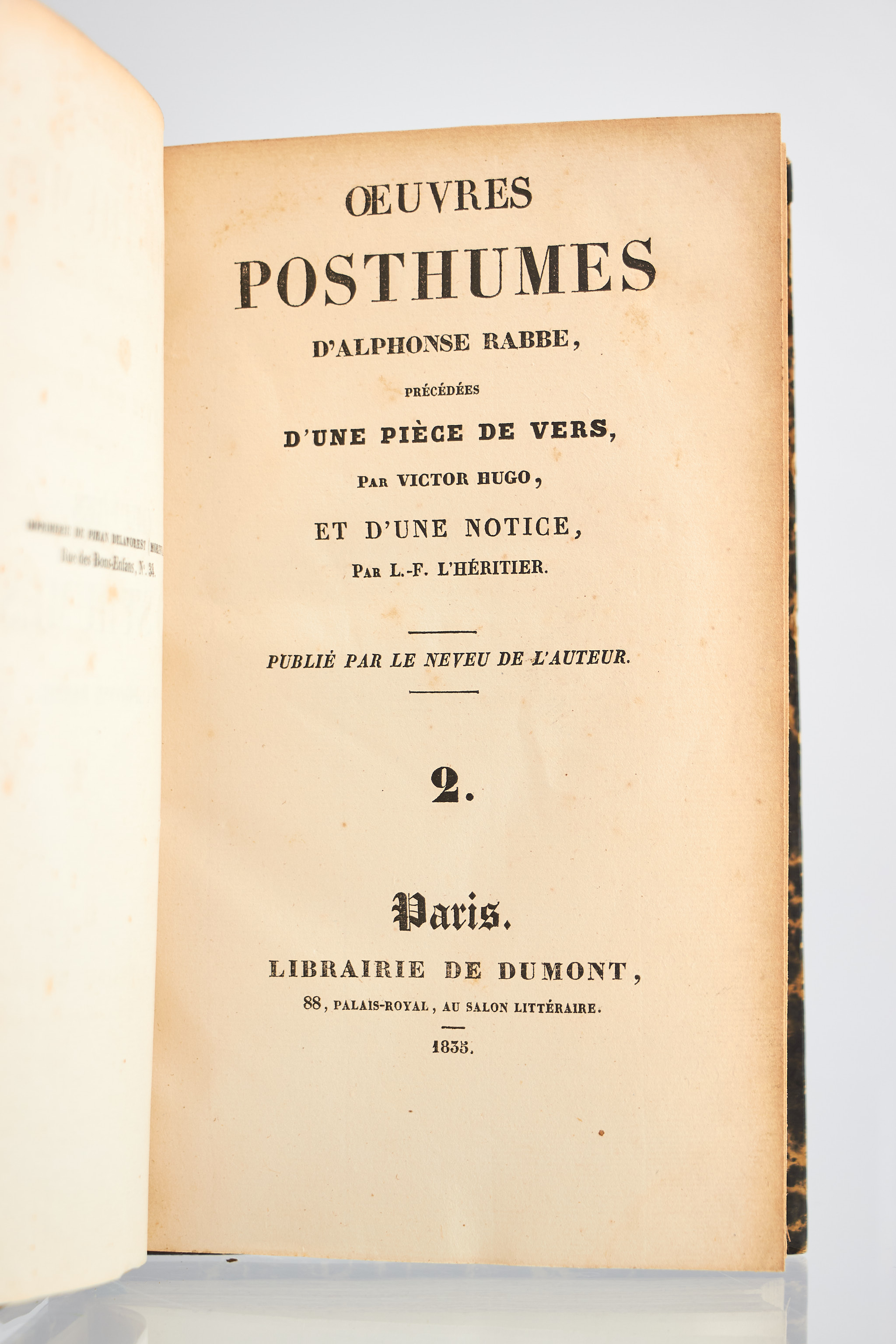 [Album d'un pessimiste] Oeuvres posthumes